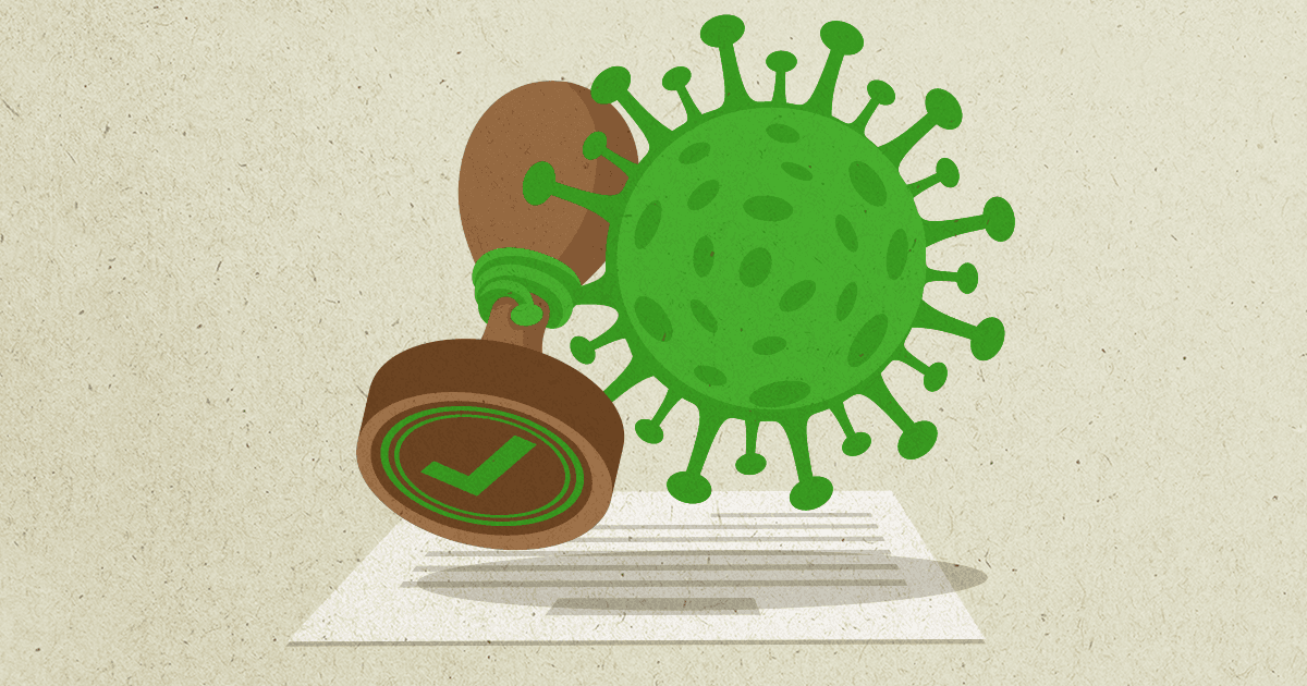 The First Sentence for COVID-19 Certificate Forgery